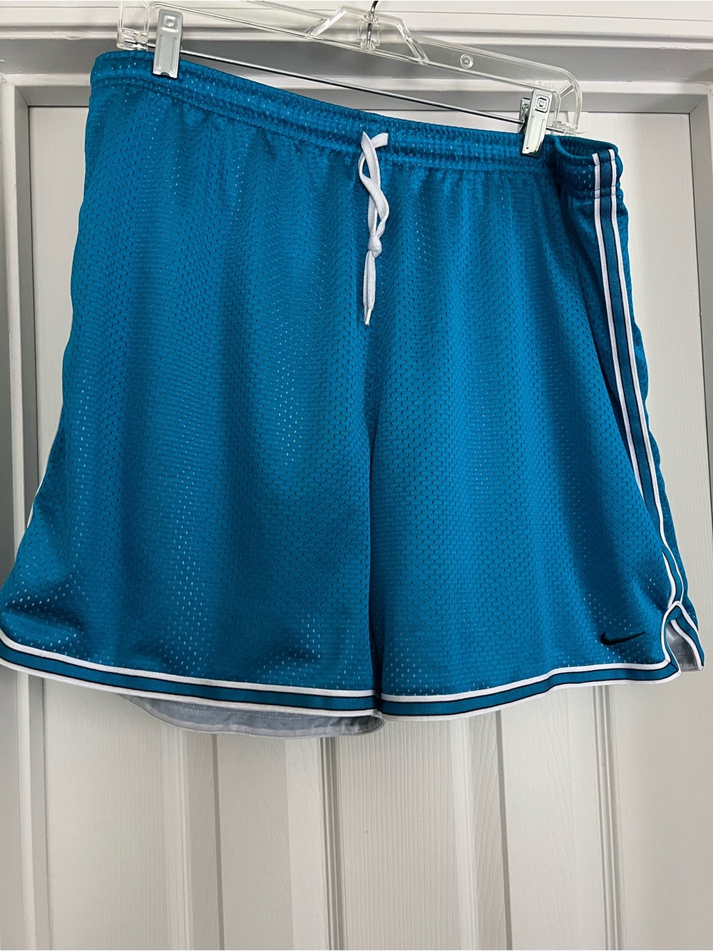 Nike Women’s Bright Blue Athletic Mesh Shorts